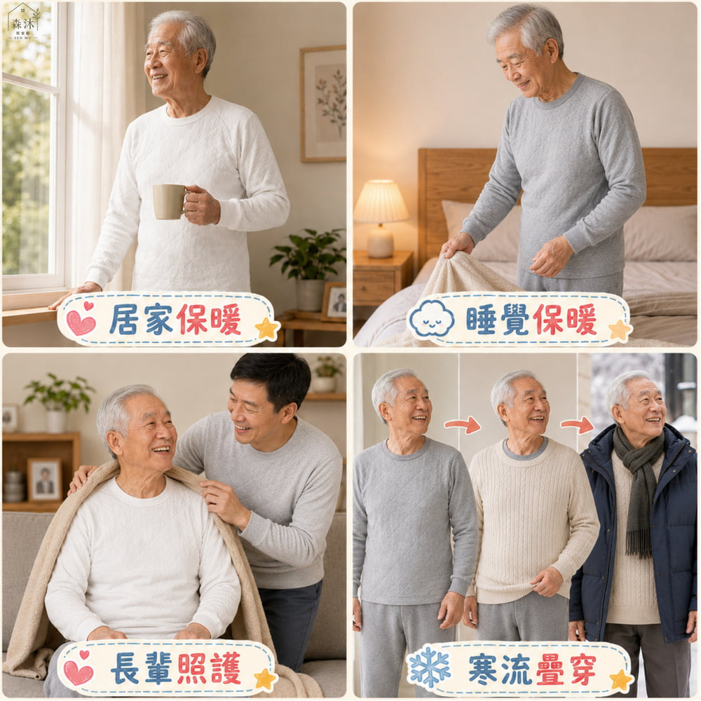 台灣製衛生衣 中老年衛生衣  寒流 三層棉純棉衛生衣 阿公衣服 童馨衛生衣